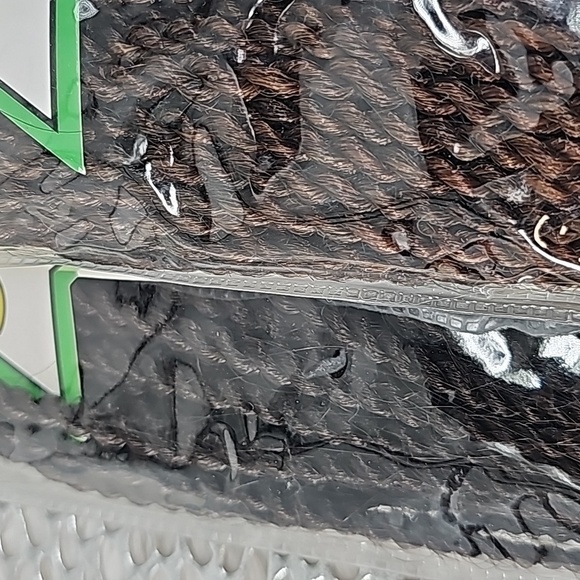 Mega Sengal Twist Braid Crochet Hair 3 Bundles X 2 Packs T1B/30 & #4 Dark Brown - Picture 12 of 15